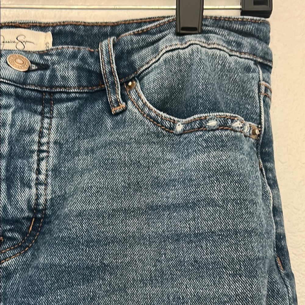 Jessica Simpson Blue High Rise Jeans - Picture 4 of 7